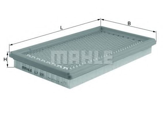 Воздушный фильтр KNECHT/MAHLE LX 595