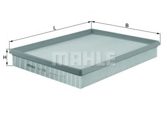 Воздушный фильтр KNECHT/MAHLE LX 735