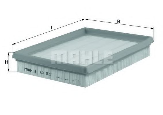 Воздушный фильтр KNECHT/MAHLE LX 525