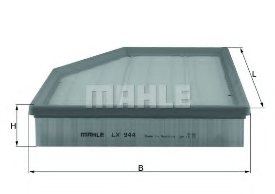 Воздушный фильтр KNECHT/MAHLE LX 944