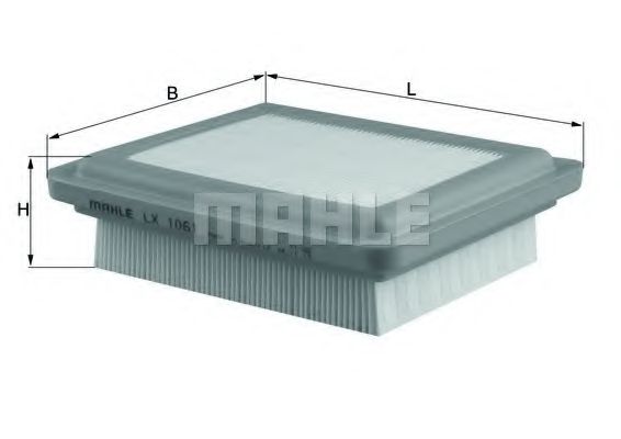 Воздушный фильтр KNECHT/MAHLE LX 1061