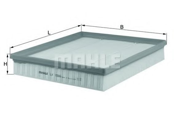 Воздушный фильтр KNECHT/MAHLE LX 1586