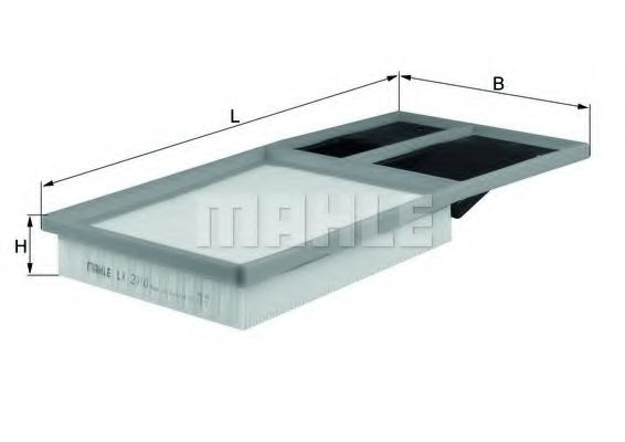 Воздушный фильтр KNECHT/MAHLE LX 2010