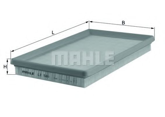 Воздушный фильтр KNECHT/MAHLE LX 588