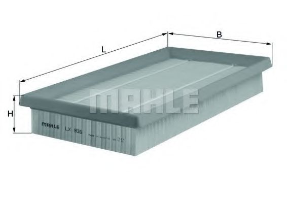 Воздушный фильтр KNECHT/MAHLE LX 936