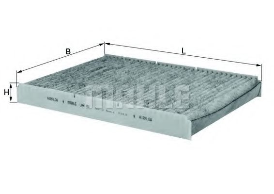 Фильтр салона KNECHT/MAHLE LAK 63