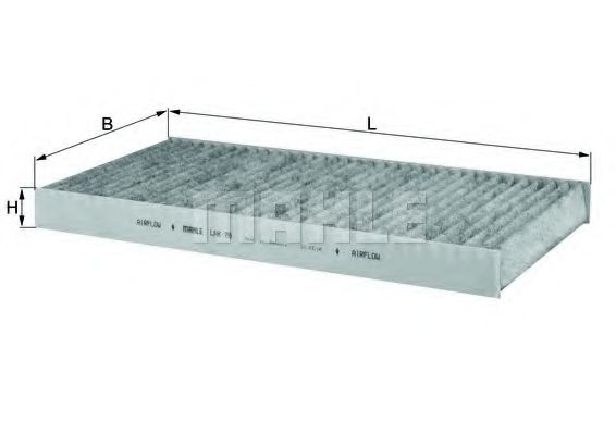Фильтр салона KNECHT/MAHLE LAK 78