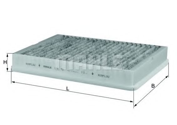 Фильтр салона KNECHT/MAHLE LAK 79