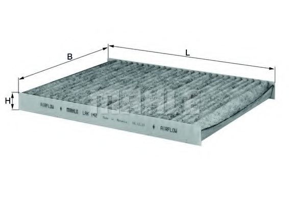 Фильтр салона KNECHT/MAHLE LAK 142