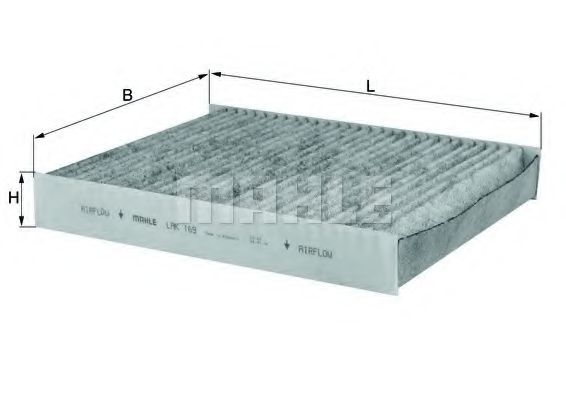 Фильтр салона KNECHT/MAHLE LAK 169