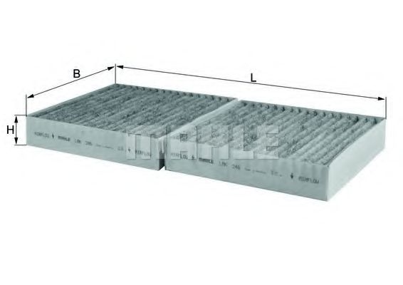 Фильтр салона KNECHT/MAHLE LAK 246