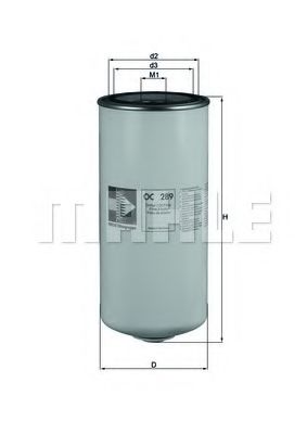 Масляный фильтр KNECHT/MAHLE OC 289