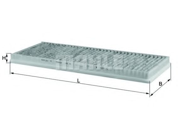 Фильтр салона KNECHT/MAHLE LAK 45