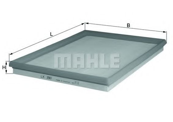 Воздушный фильтр KNECHT/MAHLE LX 390