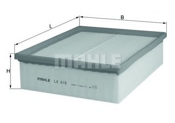 Воздушный фильтр KNECHT/MAHLE LX 819