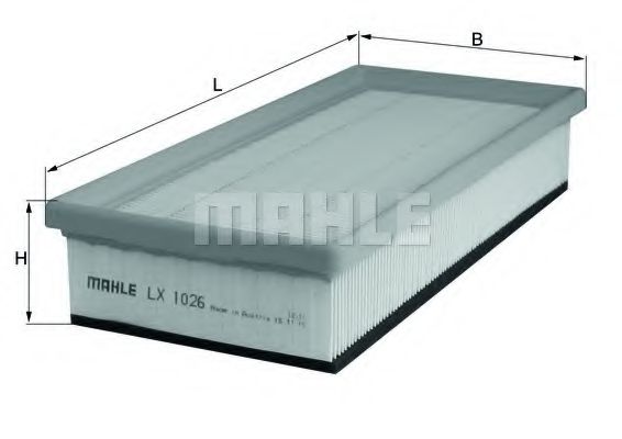 Воздушный фильтр KNECHT/MAHLE LX 1026