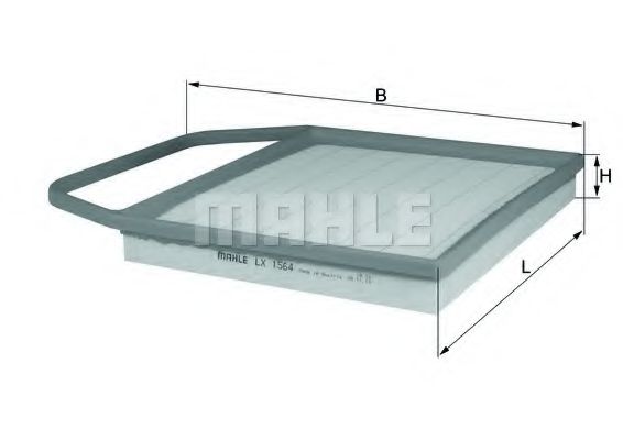 Воздушный фильтр KNECHT/MAHLE LX 1564