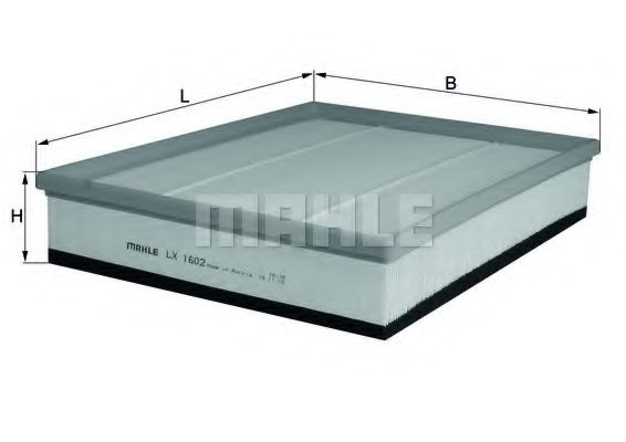 Воздушный фильтр KNECHT/MAHLE LX 1602