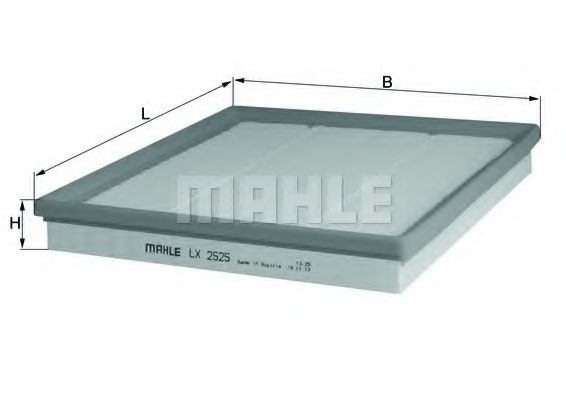 Воздушный фильтр KNECHT/MAHLE LX 2525