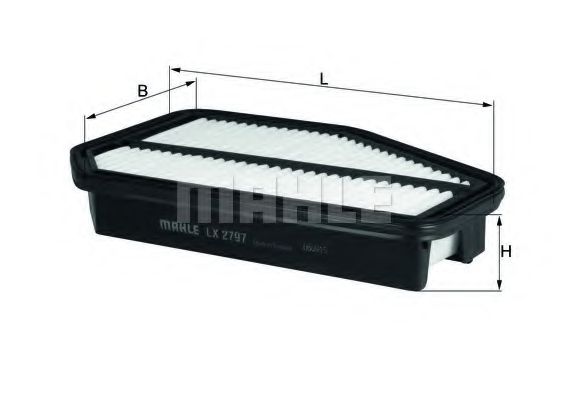 Воздушный фильтр KNECHT/MAHLE LX 2797