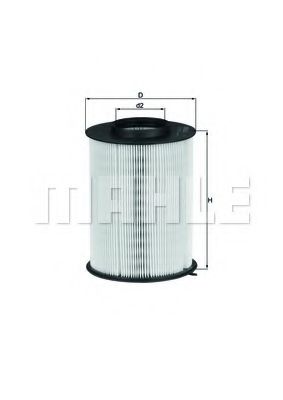 Воздушный фильтр KNECHT/MAHLE LX 1780/3