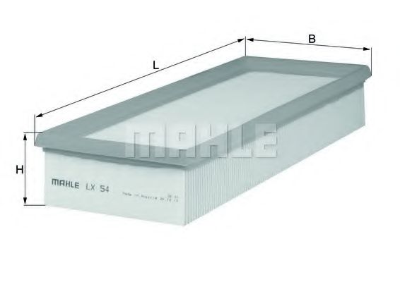 Воздушный фильтр KNECHT/MAHLE LX 54