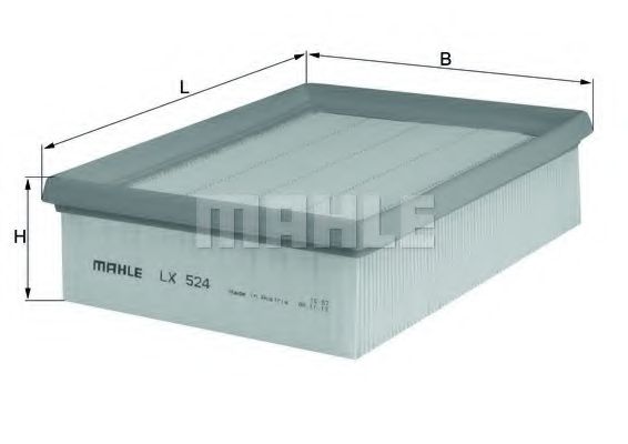 Воздушный фильтр KNECHT/MAHLE LX 524