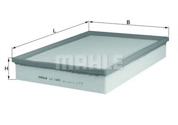 Воздушный фильтр KNECHT/MAHLE LX 1845