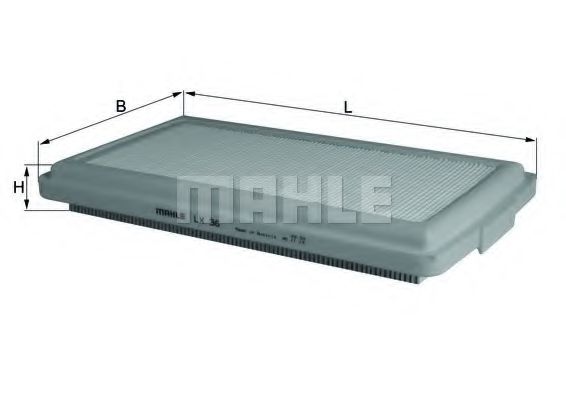 Воздушный фильтр KNECHT/MAHLE LX 36