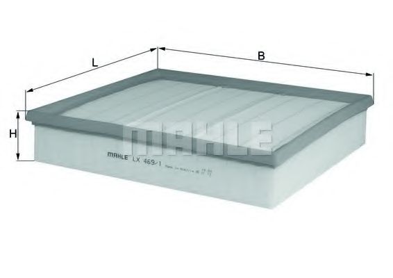 Воздушный фильтр KNECHT/MAHLE LX 469/1
