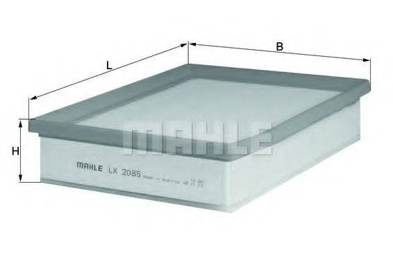 Воздушный фильтр KNECHT/MAHLE LX 2085