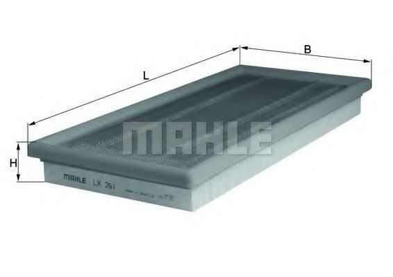 Воздушный фильтр KNECHT/MAHLE LX 261