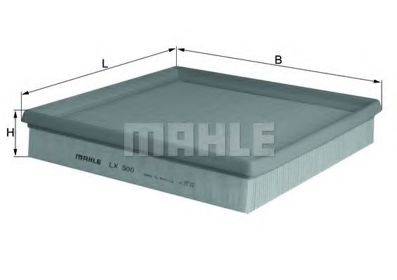 Воздушный фильтр KNECHT/MAHLE LX 500