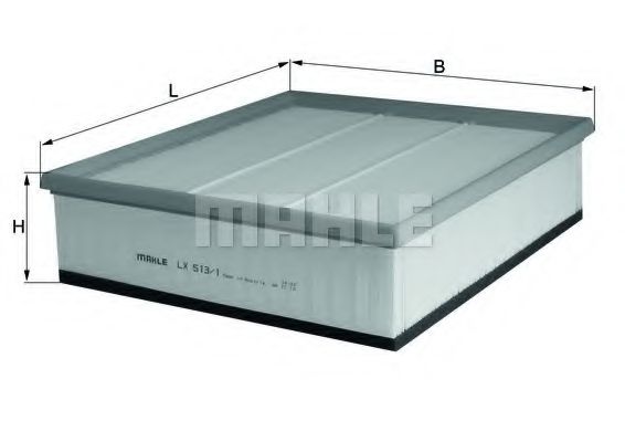 Воздушный фильтр KNECHT/MAHLE LX 513/1