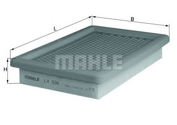 Воздушный фильтр KNECHT/MAHLE LX 534