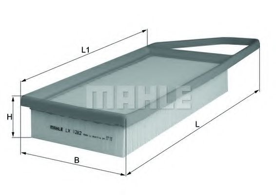 Воздушный фильтр KNECHT/MAHLE LX 1282