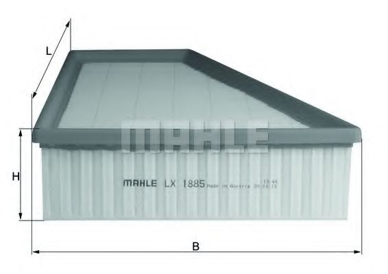Воздушный фильтр KNECHT/MAHLE LX 1885