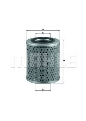 Топливный фильтр KNECHT/MAHLE KX 25