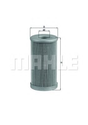 Топливный фильтр KNECHT/MAHLE KX 185