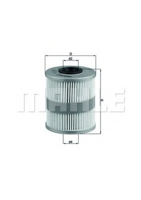 Топливный фильтр KNECHT/MAHLE KX 218D