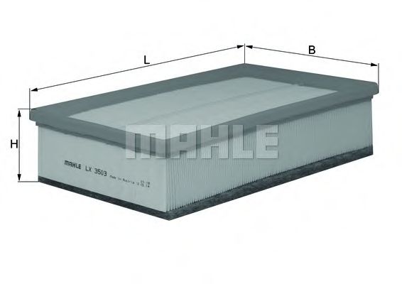 Воздушный фильтр KNECHT/MAHLE LX 3503