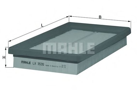 Воздушный фильтр KNECHT/MAHLE LX 3535