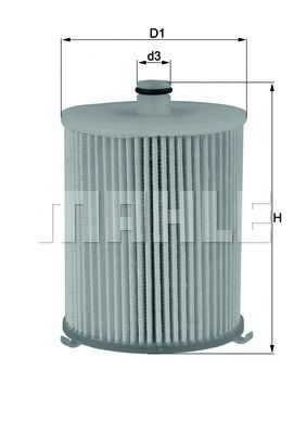 Топливный фильтр KNECHT/MAHLE KX 245/4D