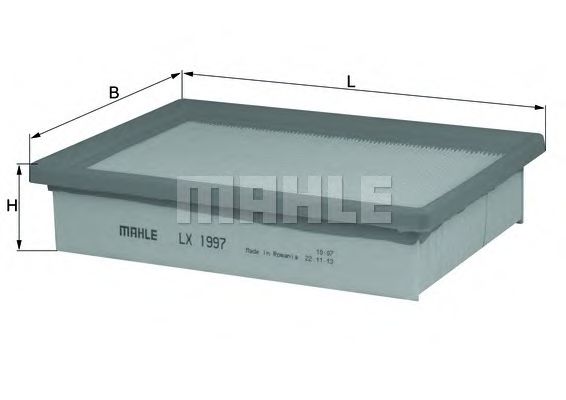 Воздушный фильтр KNECHT/MAHLE LX 1997