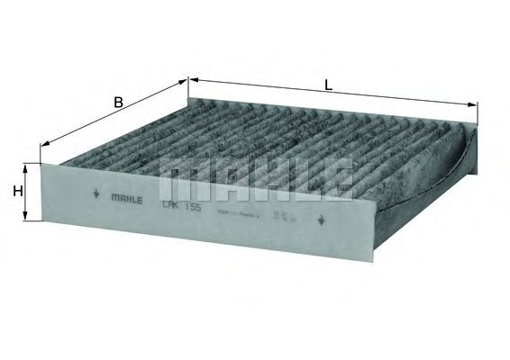 Фильтр салона KNECHT/MAHLE LAK 155