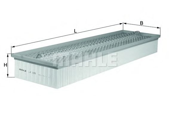 Воздушный фильтр KNECHT/MAHLE LX 335