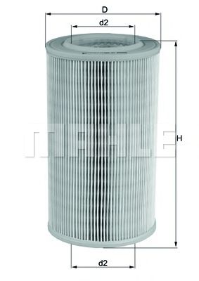 Воздушный фильтр KNECHT/MAHLE LX 803