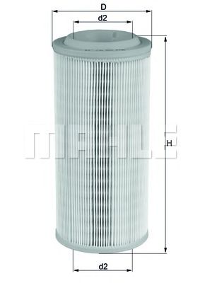 Воздушный фильтр KNECHT/MAHLE LX 1595