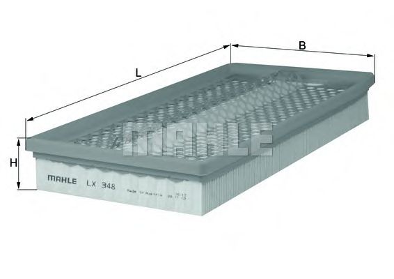 Воздушный фильтр KNECHT/MAHLE LX 348
