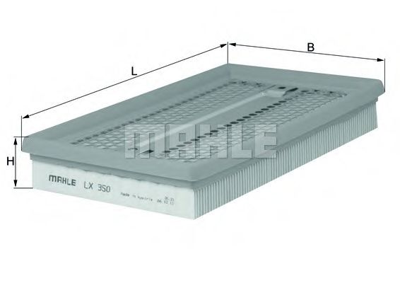Воздушный фильтр KNECHT/MAHLE LX 350